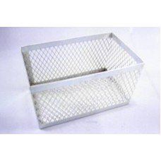 CESTO DE METAL GALVANIZADO DE 25 X 15 X 15cm. SAT41122400 AE009-A